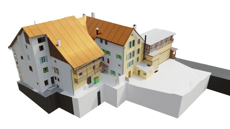 3D Model of Historic Hotel